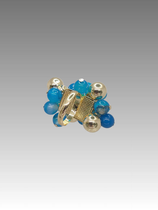Anello Grappolo Turchese Splendi