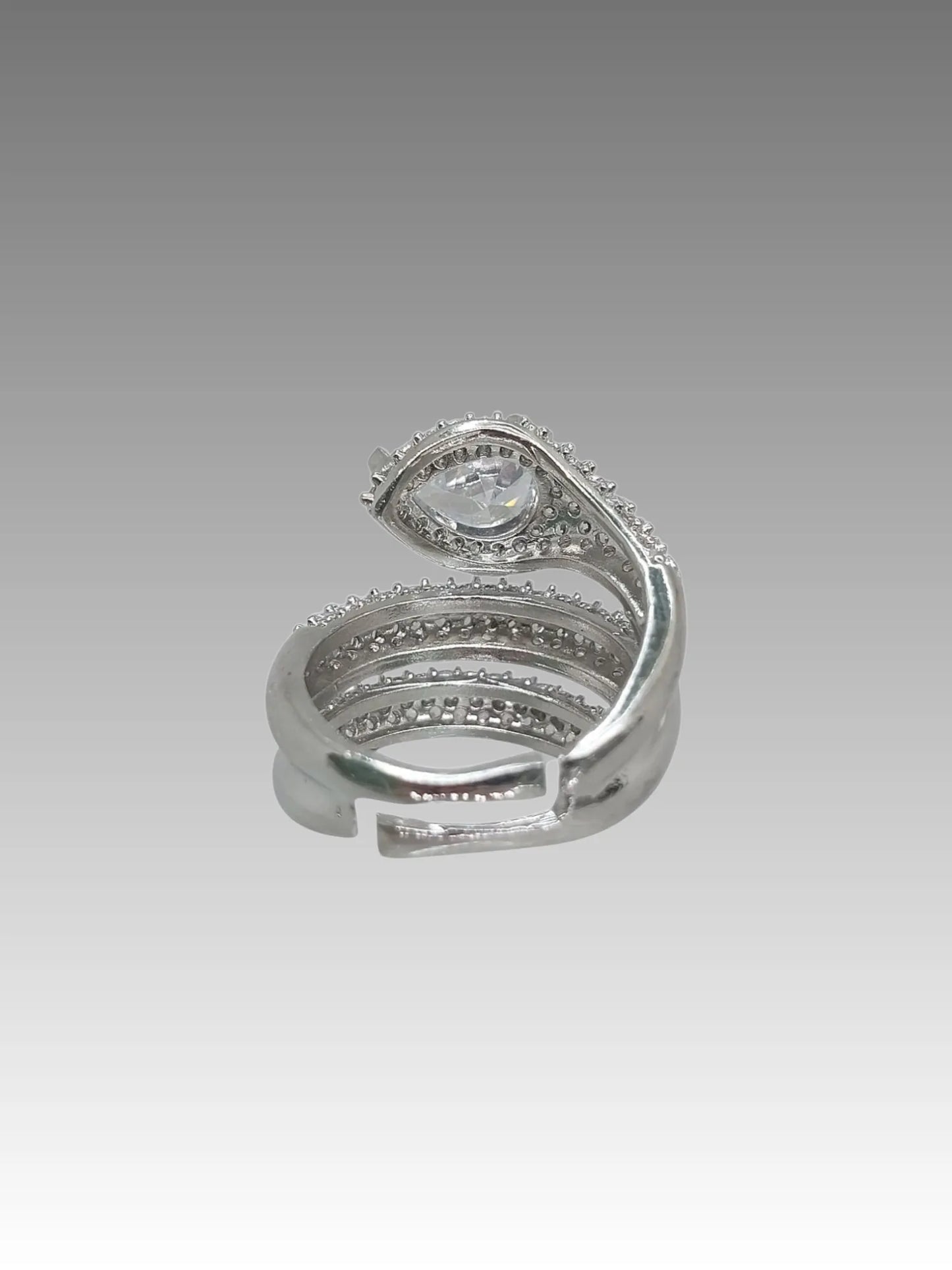 Anello Snake Pavé Splendi