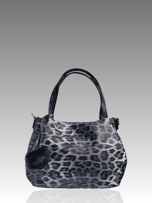 Borsa Animalier Pon Pon Leopardata Splendi