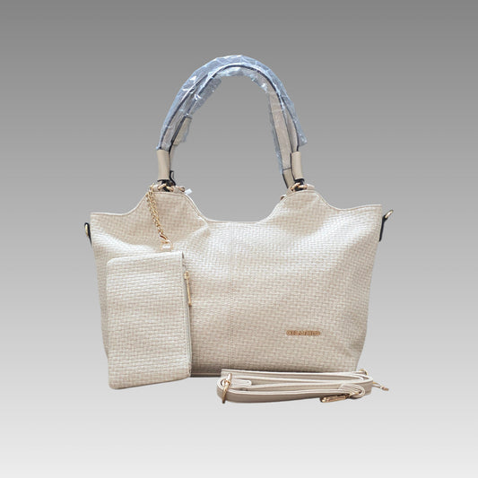 Borsa Texture Intrecciata Con Pochette El Charro Splendi