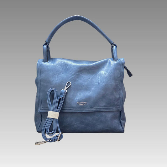 Borsa Vintage Blu Jeans Nazareno Gabrielli Splendi