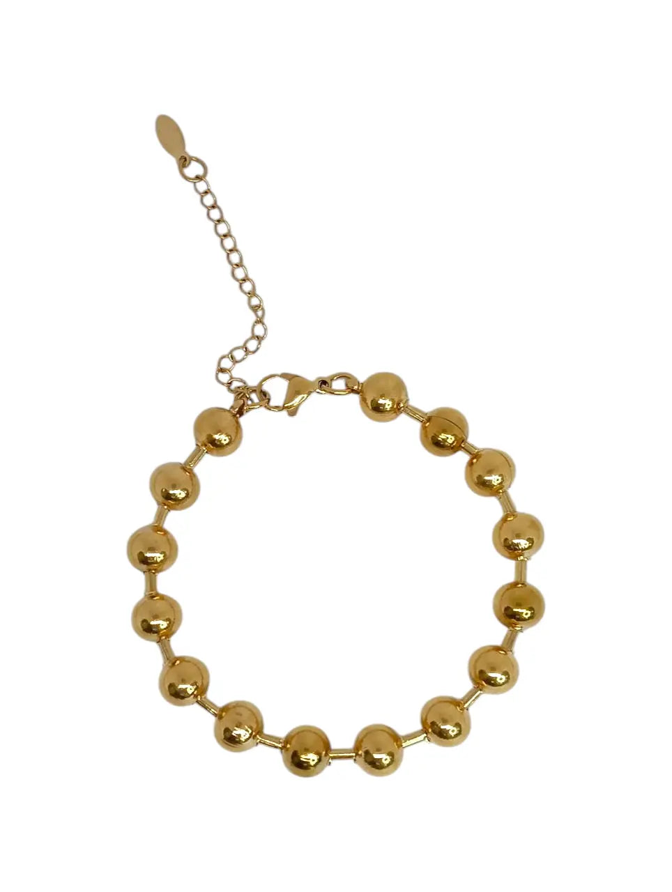 Bracciale Sfere e Distanziatori Gold Splendi
