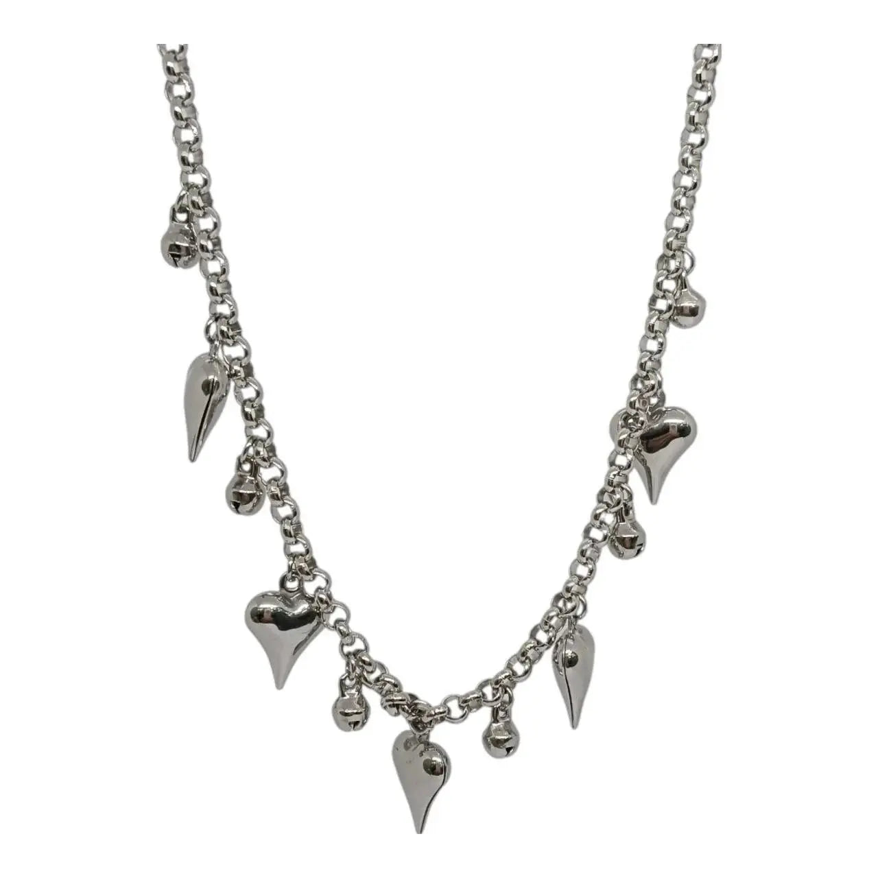 Collana Cuori e Campanelle Sonaglio Splendi