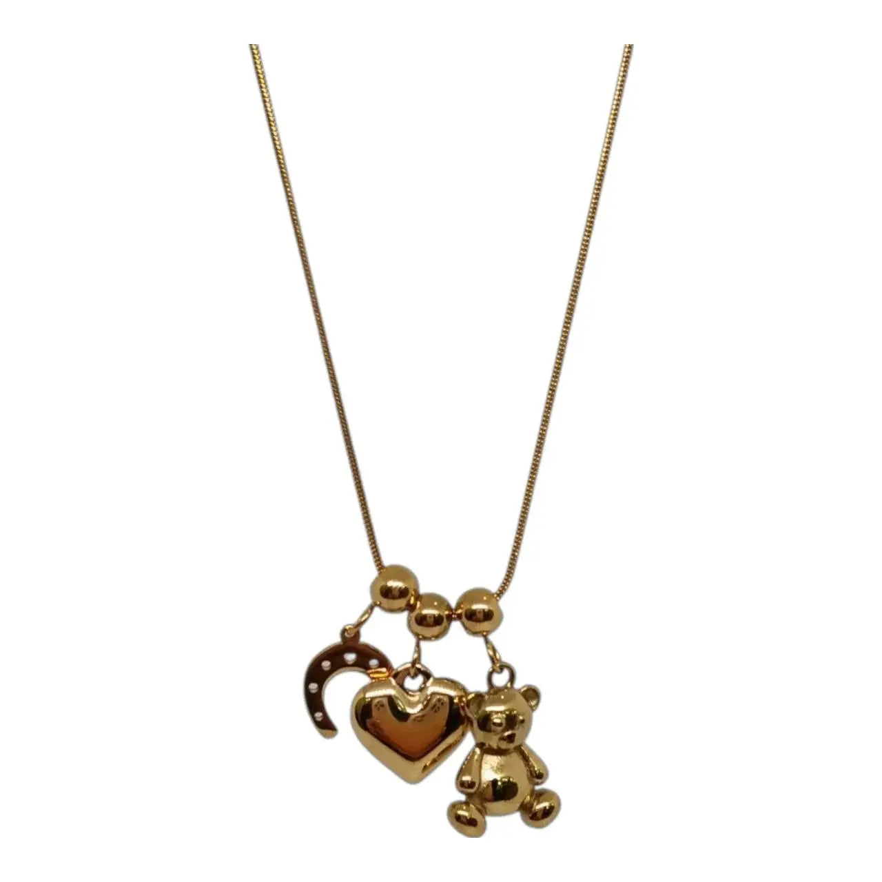 Collana Tris con Teddy Splendi