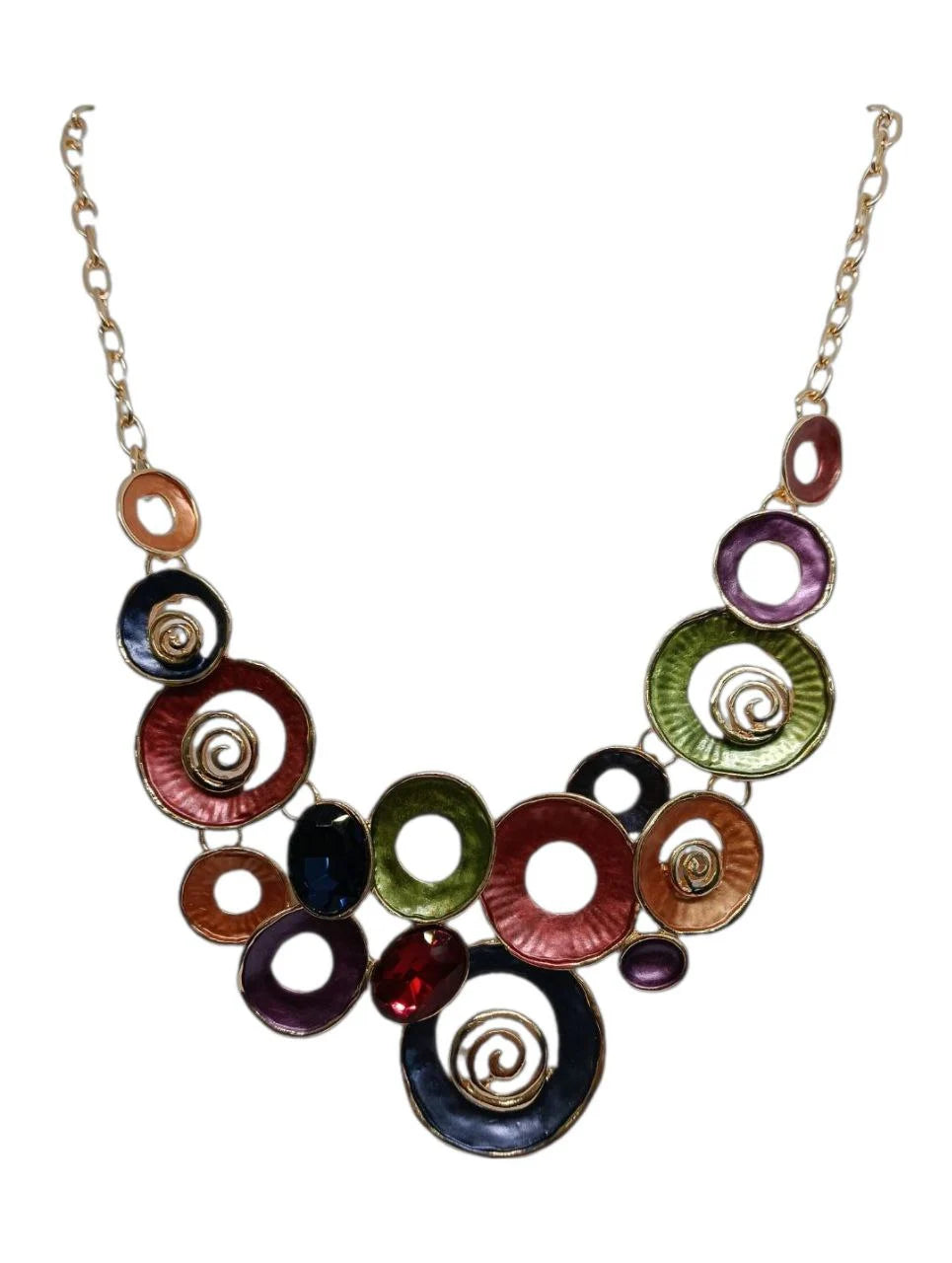 Collana Smalti Satin Vortici