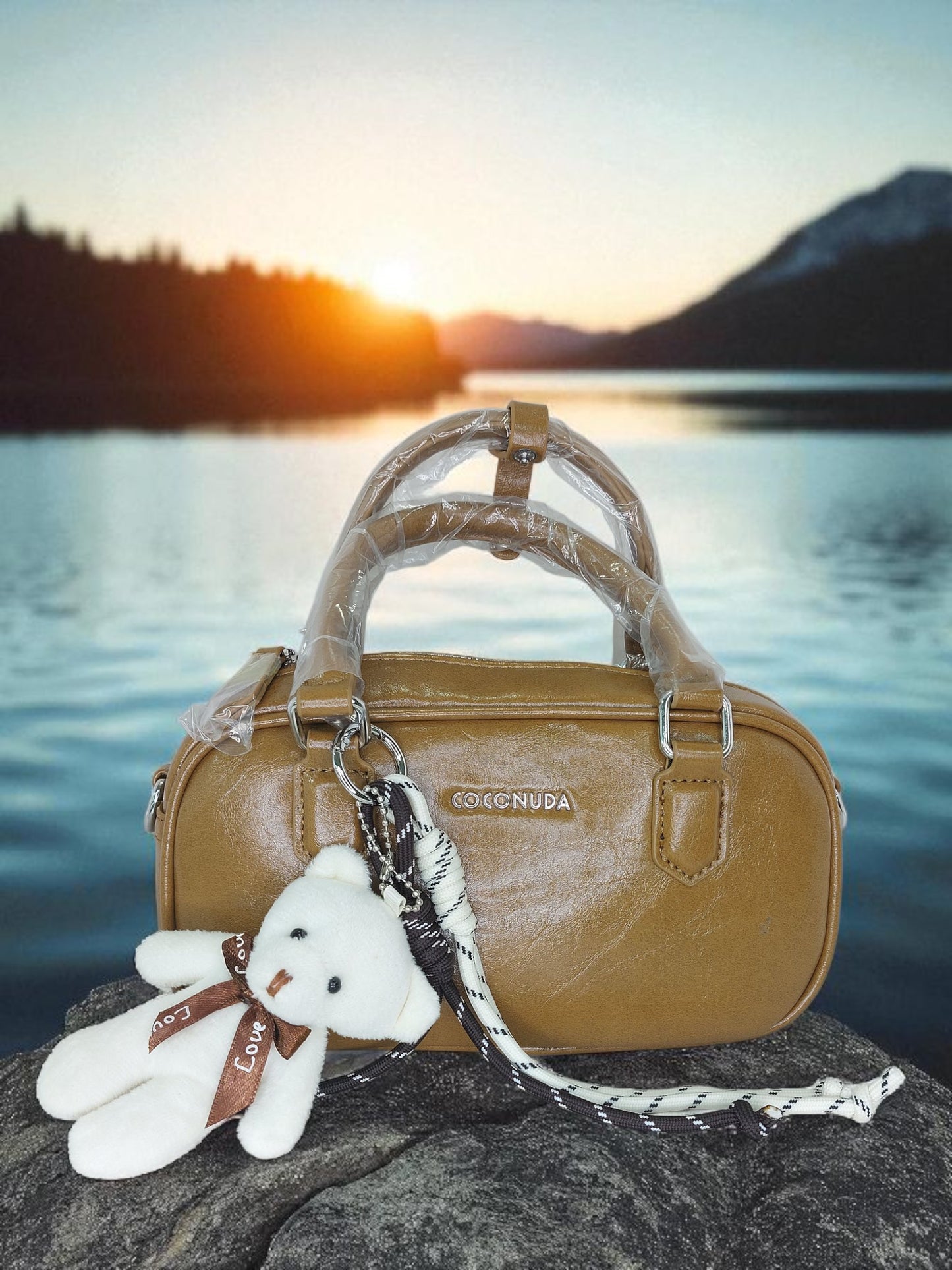 Borsa con Charmino Teddy Coconuda