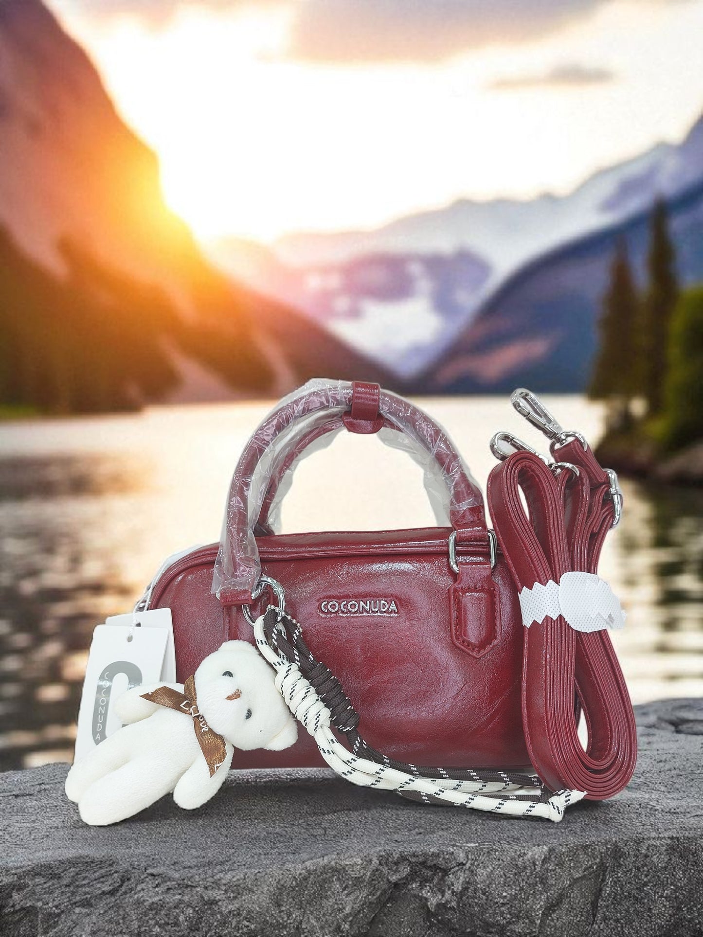 Borsa con Charmino Teddy Coconuda