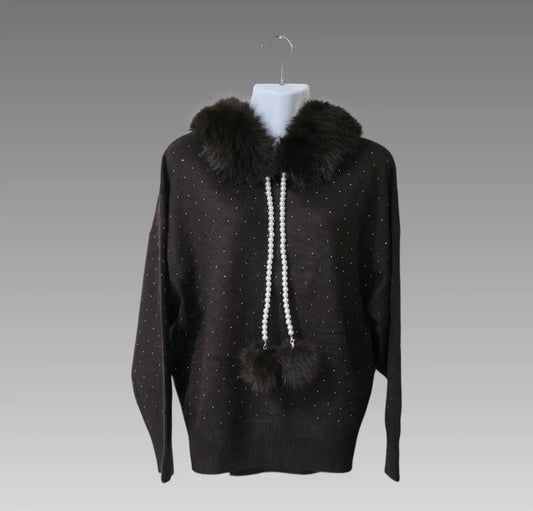 Maglione Con Punti Luce Splendi