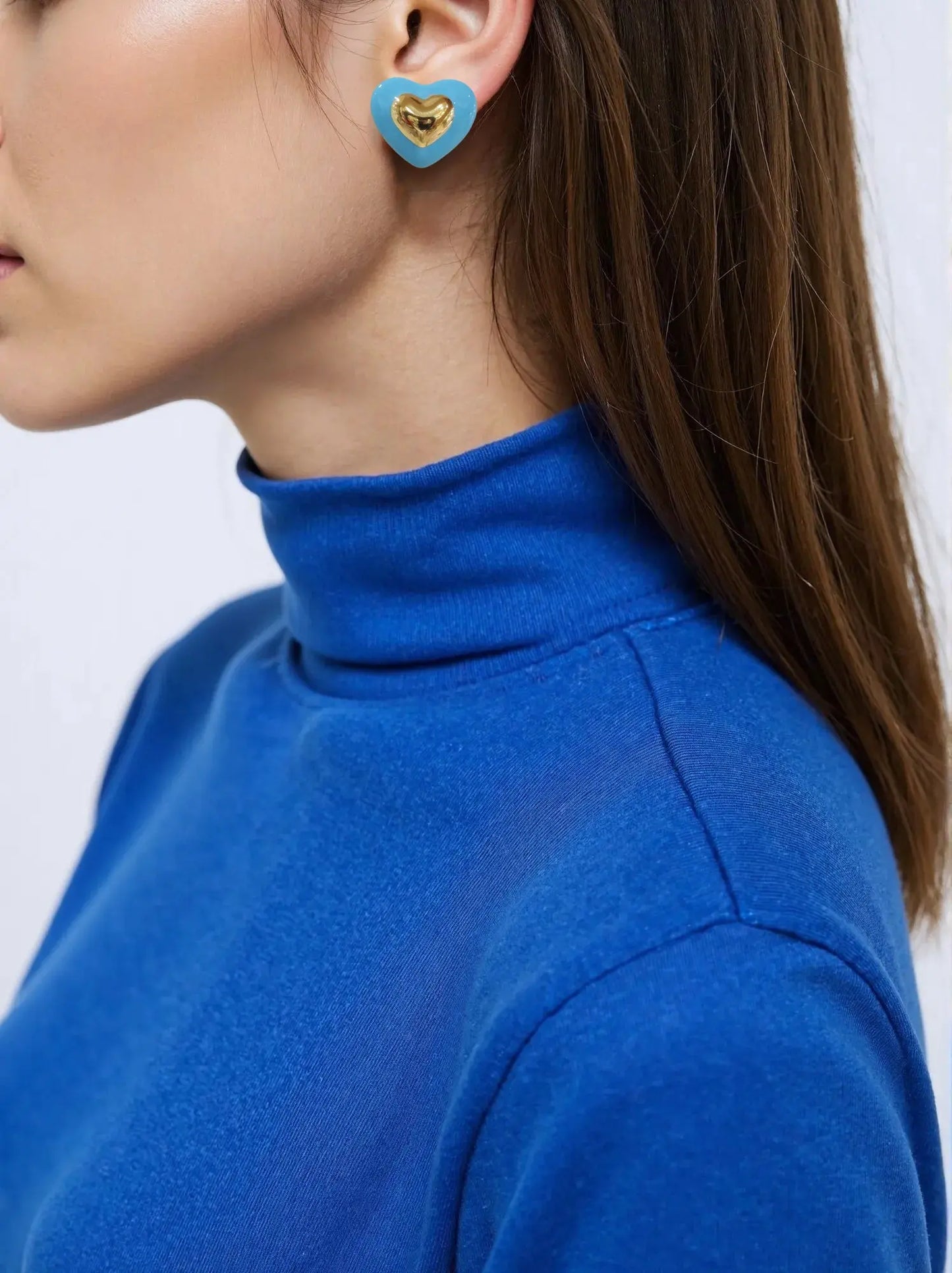 Orecchini Cuore Fluo Splendi