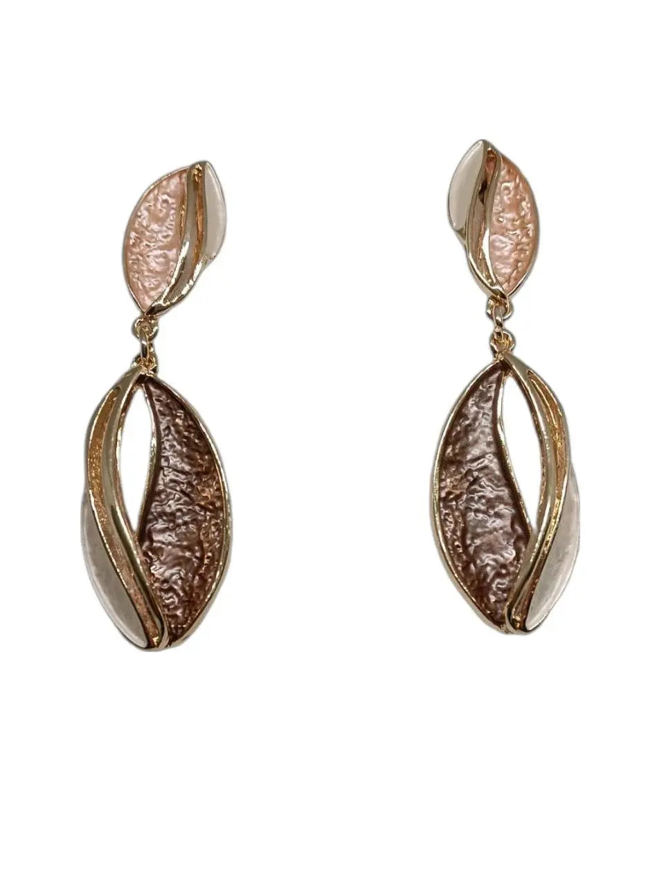 Orecchini Smalti Satin Foglia Splendi