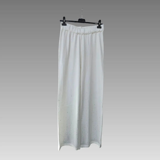 Pantalone Palazzo Con Strass Splendi
