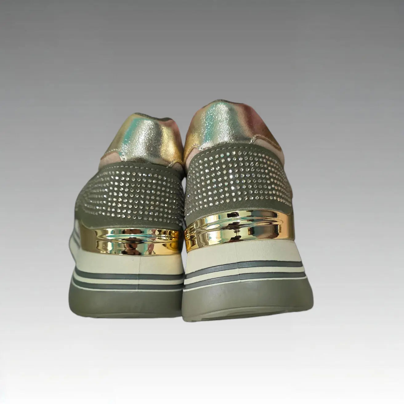 Sneakers Platform Bicolore Splendi