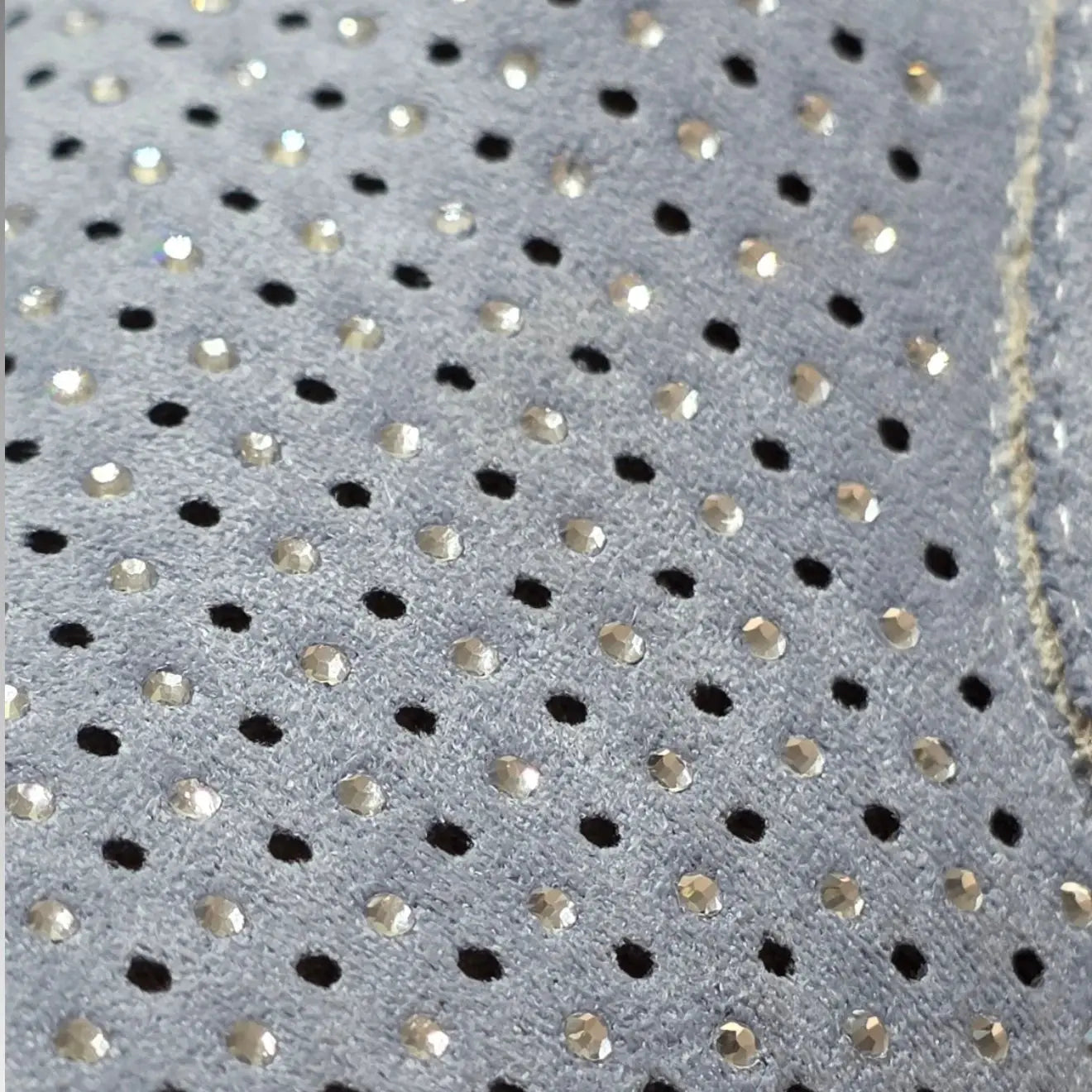 Sneakers Platform Slip-On Con Strass