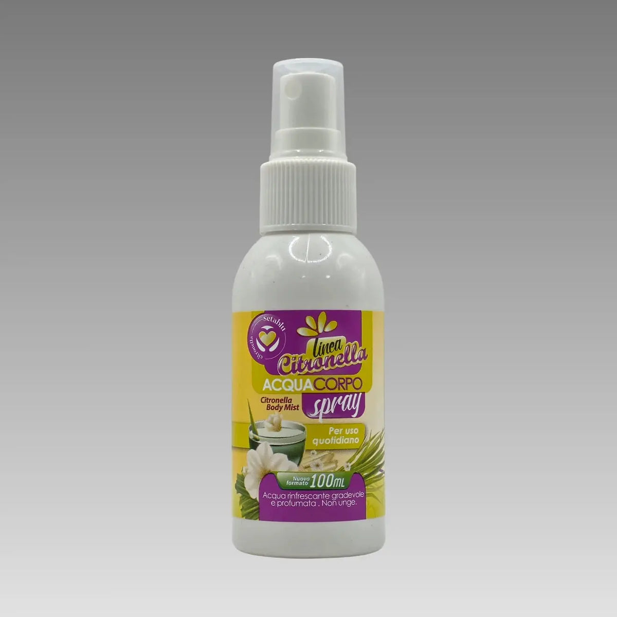 Agua corporal en spray de citronela (100 ml)