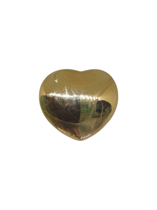 Anello Big Heart Gold