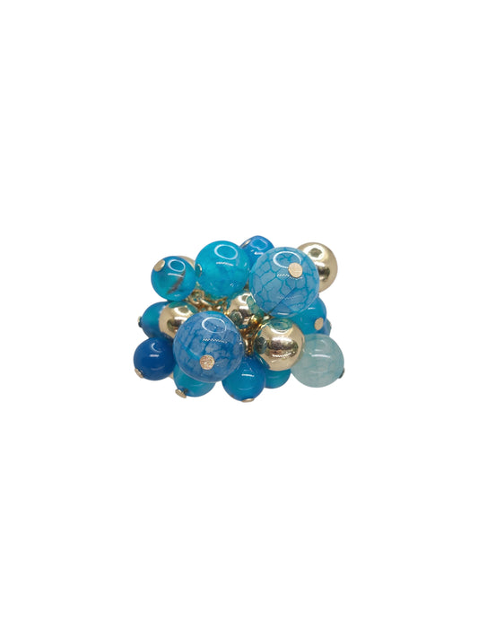 Anello Grappolo Turchese