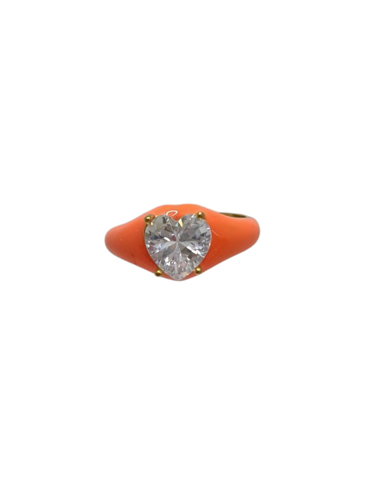 Anello Cuore Solitario