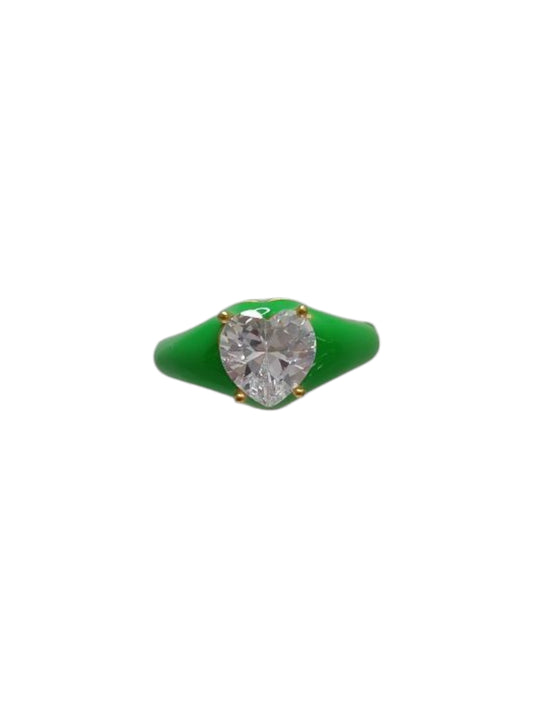Anello Cuore Solitario