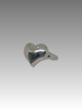Anello Cuore Bombé Silver Splendi