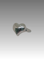 Anello Cuore Bombé Silver Splendi