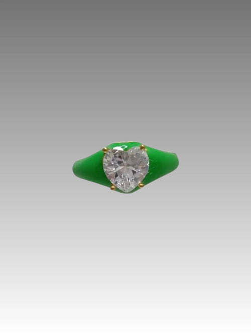 Anello Cuore Solitario Splendi