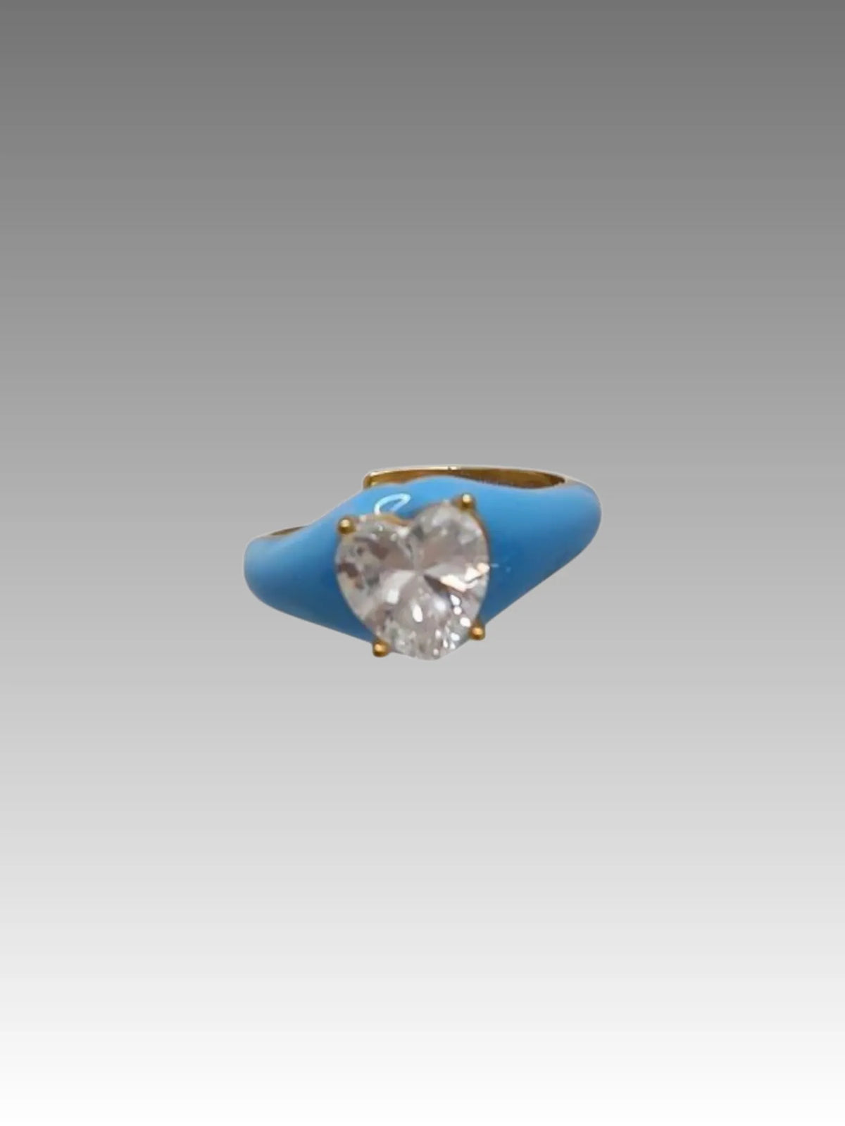 Anello Cuore Solitario Splendi