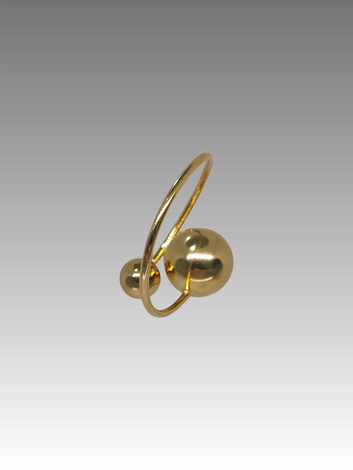 Anello Doppia Sfera Splendi