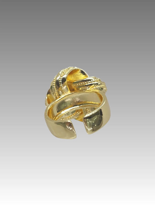 Anello Intreccio Pavé Splendi
