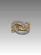 Anello Nodo Pavé Splendi