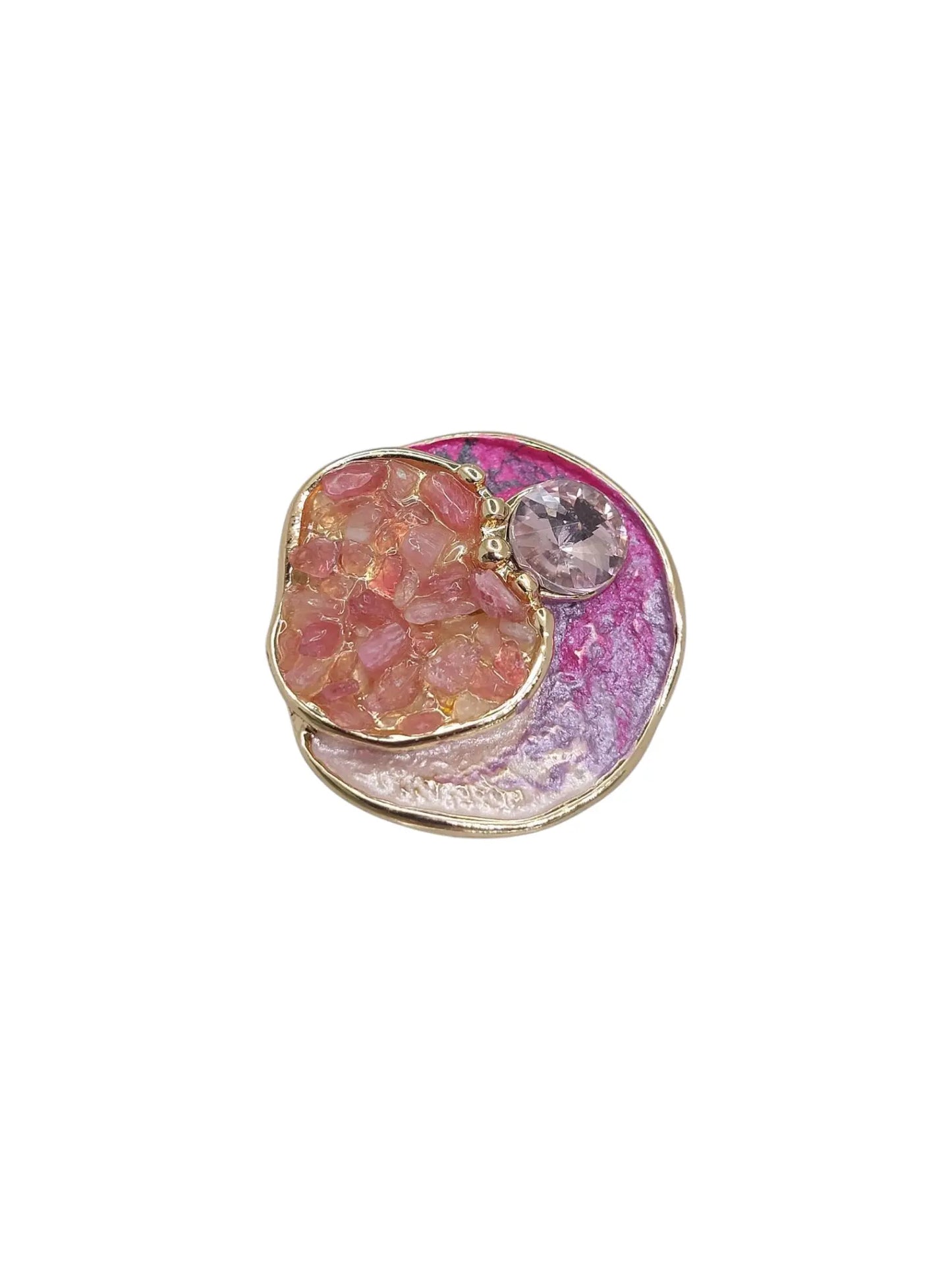 Anello Puzzle Fucsia Splendi