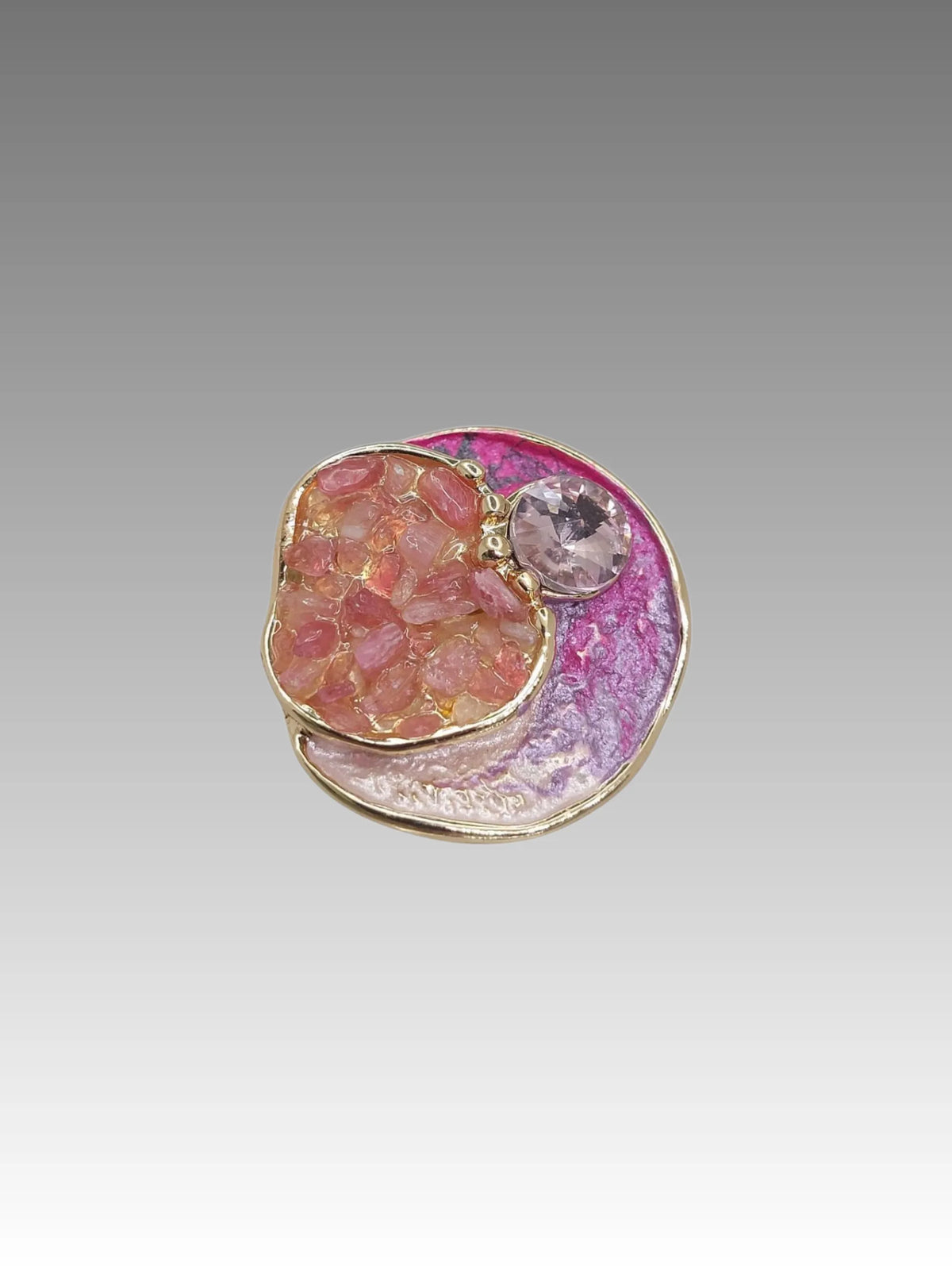 Anello Puzzle Fucsia Splendi