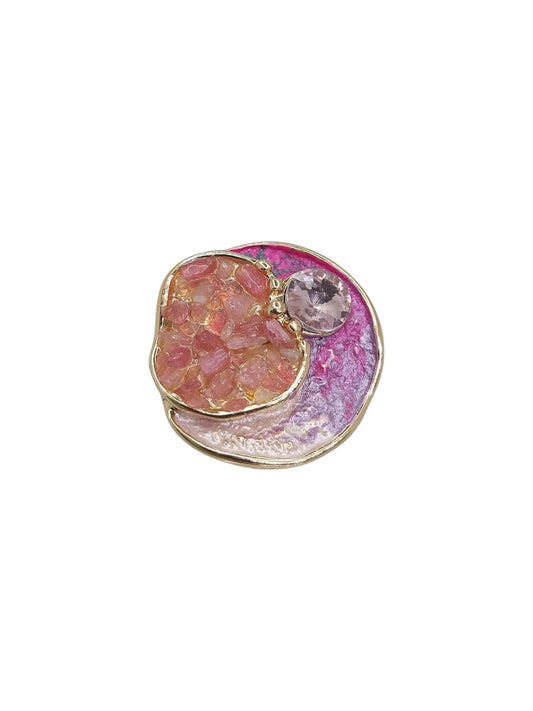 Anello Puzzle Fucsia Splendi