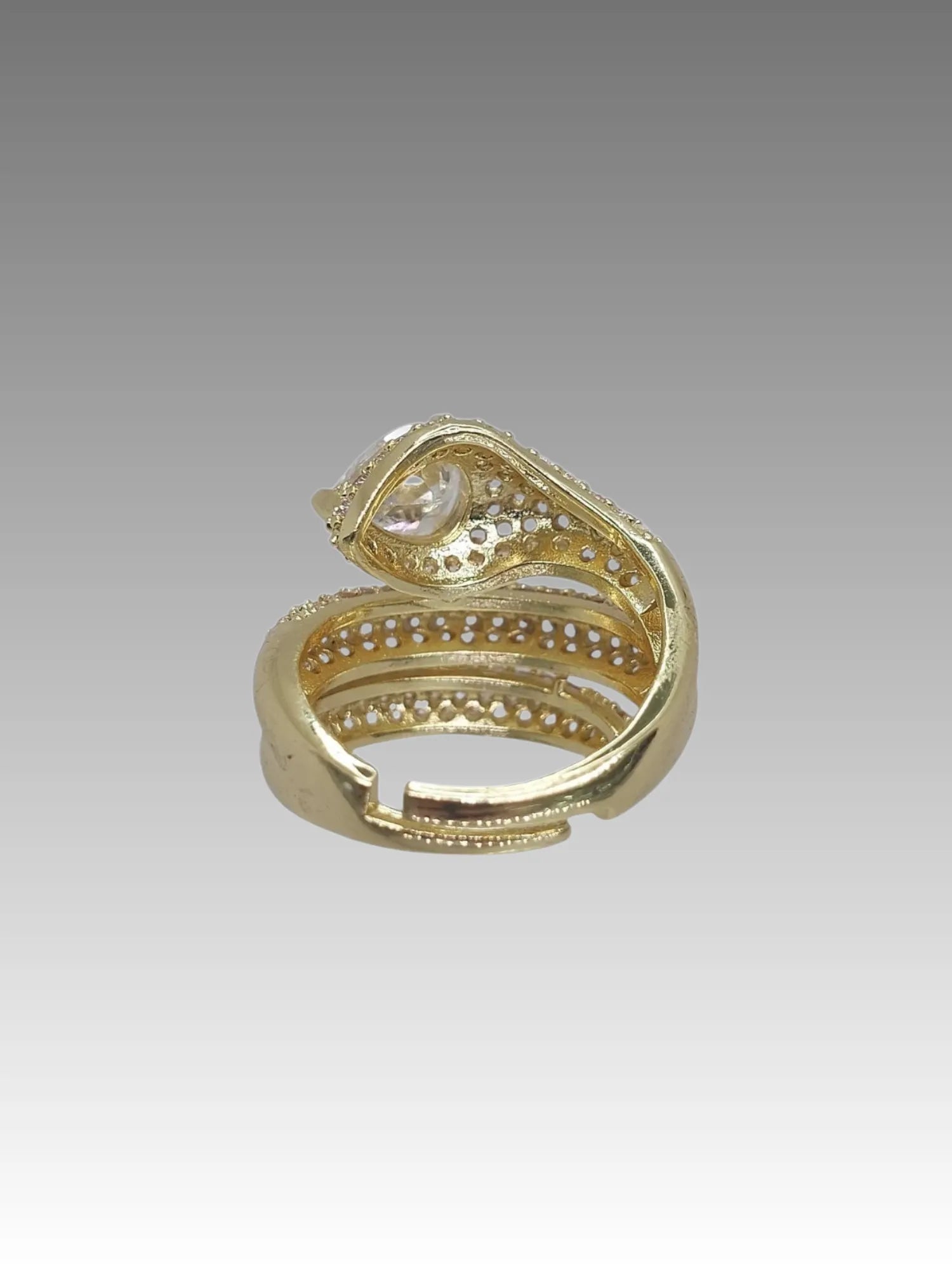 Anello Snake Pavé Splendi