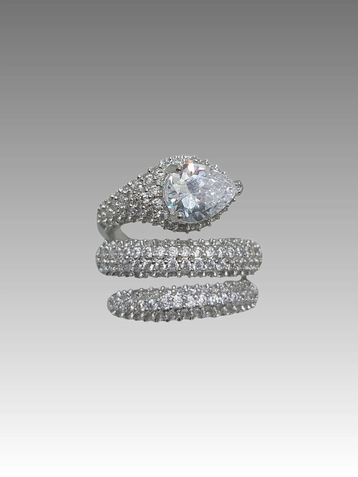Anello Snake Pavé Splendi