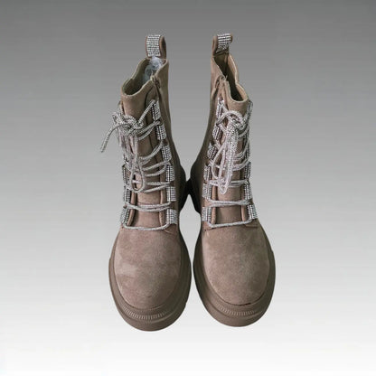 Anfibi Con Strass Splendi