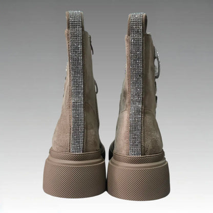 Anfibi Con Strass Splendi