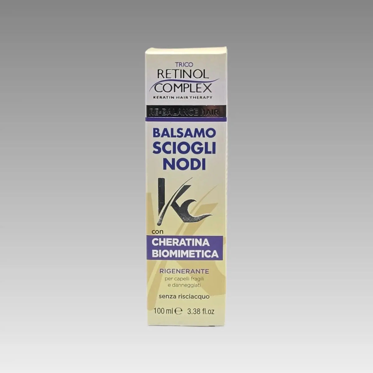 Acondicionador desenredante con queratina biomimética (100 ml)