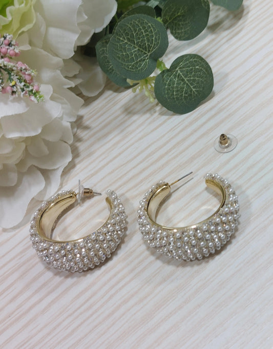 Boccole Perline E Strass Splendi