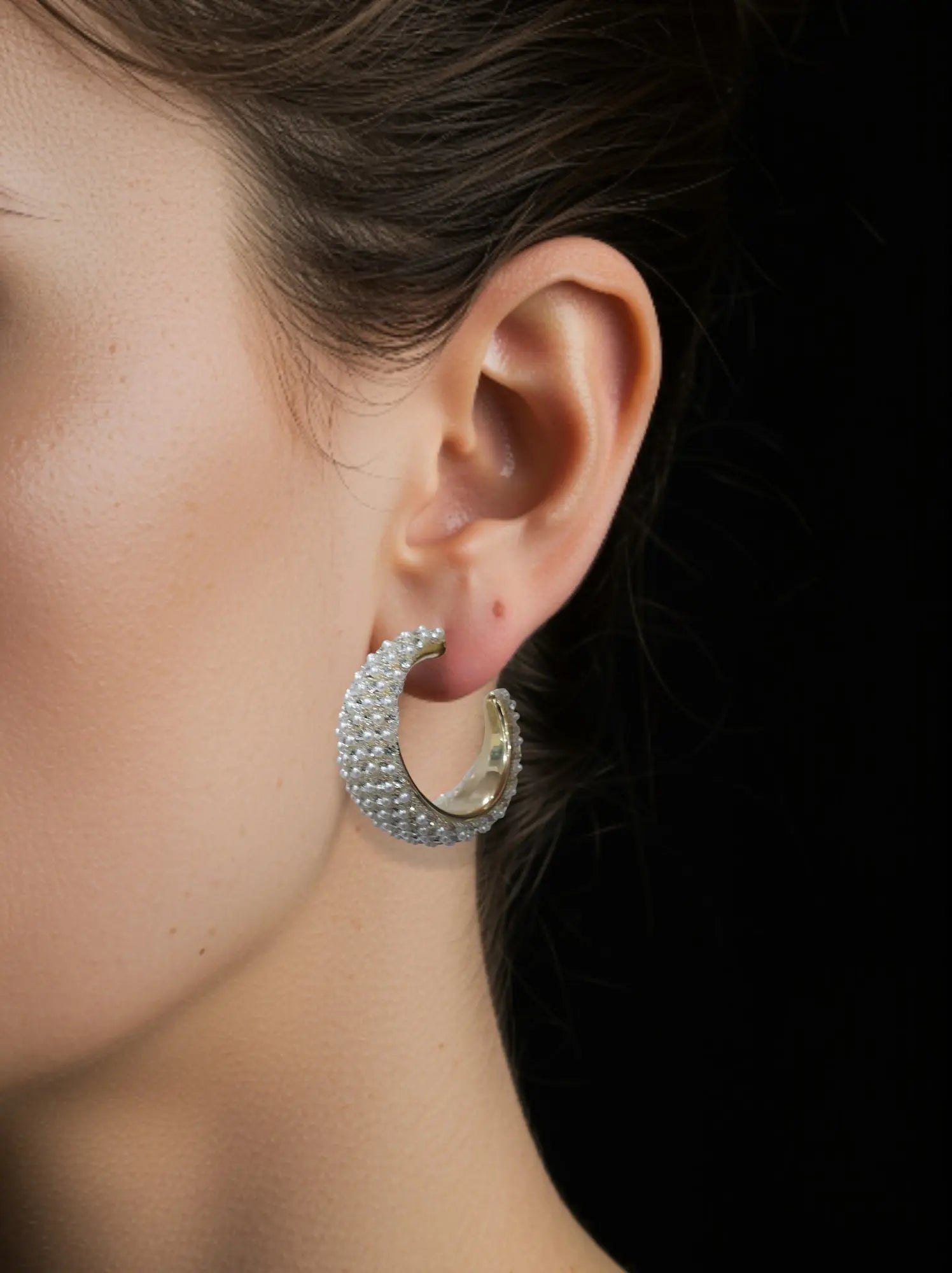 Boccole Perline E Strass Splendi