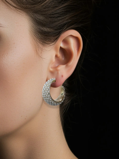 Boccole Perline E Strass Splendi