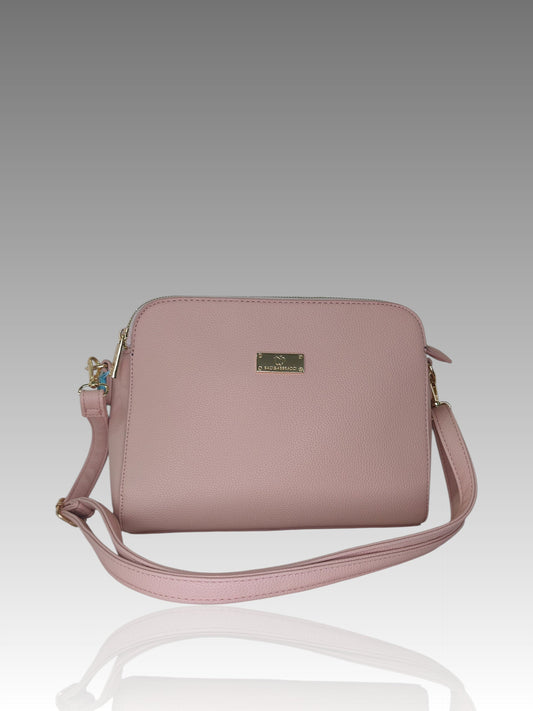 Borsa A Tracolla Rosa Baci & Abbracci Splendi