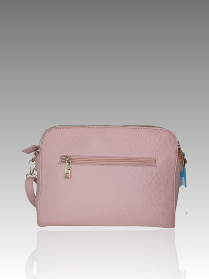 Borsa A Tracolla Rosa Baci & Abbracci Splendi