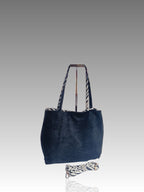 Borsa Animalier Double Face Zebrato e Nero Splendi
