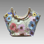 Bolso Bamboo Floral Gianmarco Venturi