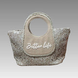 Bolso Better Life de macramé