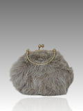 Borsa Clic Clac In Pelliccia Ecologica Splendi
