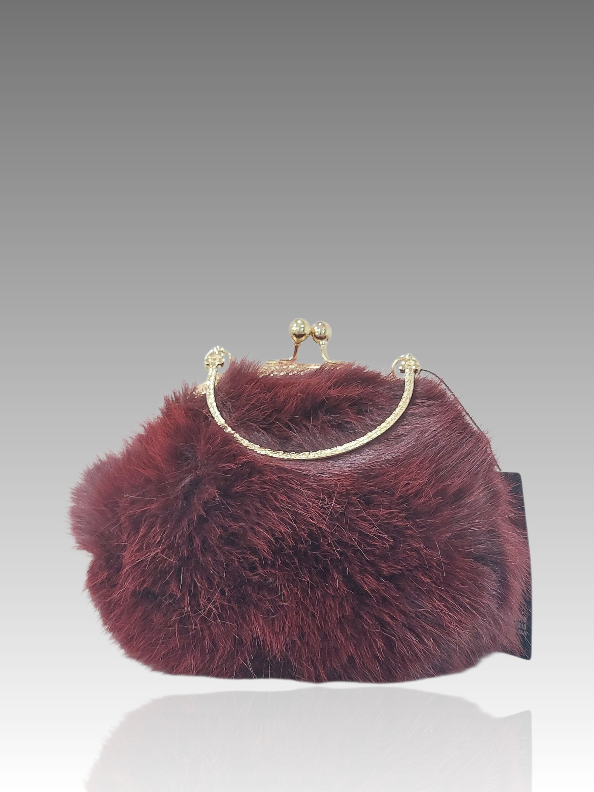 Borsa Clic Clac In Pelliccia Ecologica Splendi