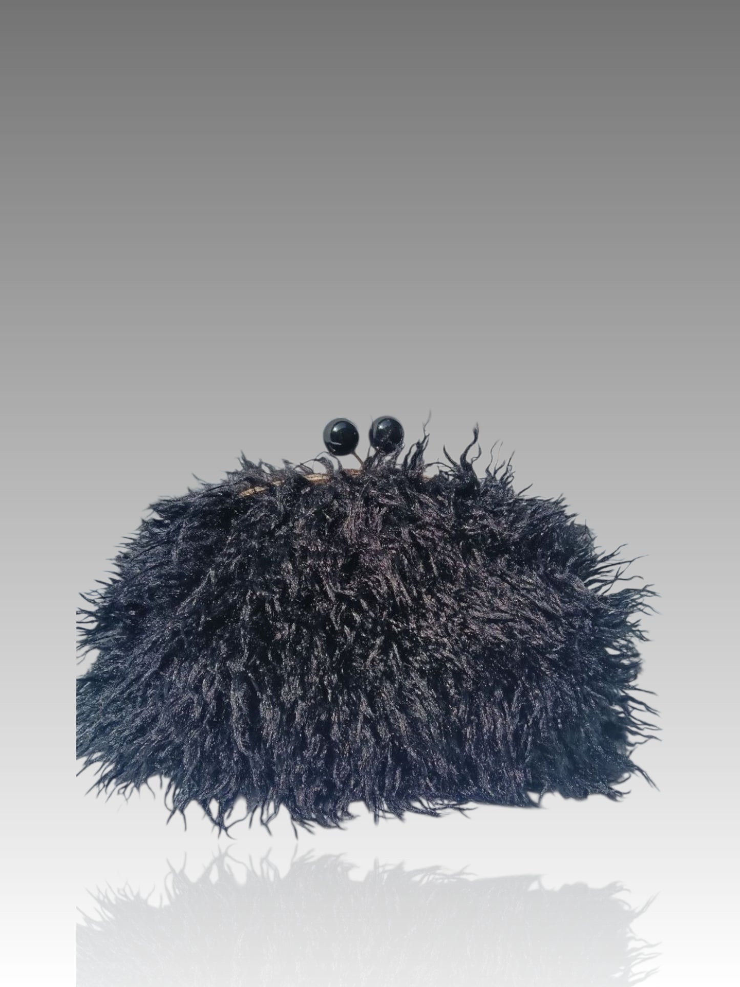 Borsa Clic Clac In Pelliccia Sintetica Splendi