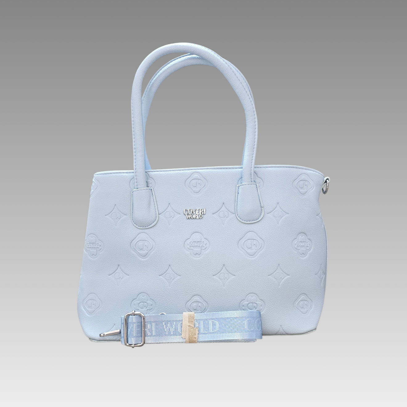 Borsa Debossed Monogram Coveri World Splendi