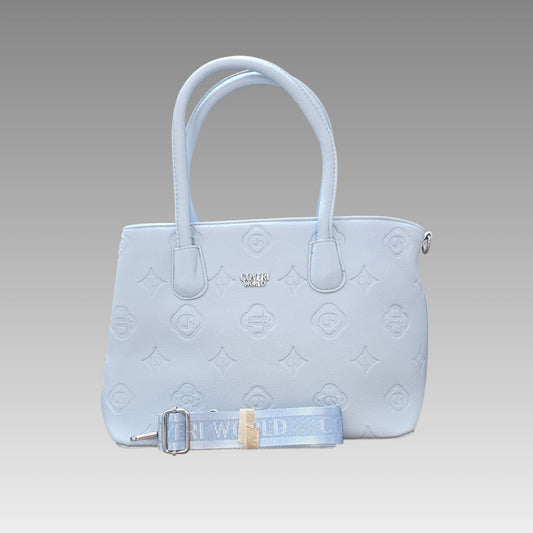 Borsa Debossed Monogram Coveri World Splendi